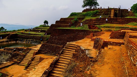 Panoramic view from the Sigiriya summit